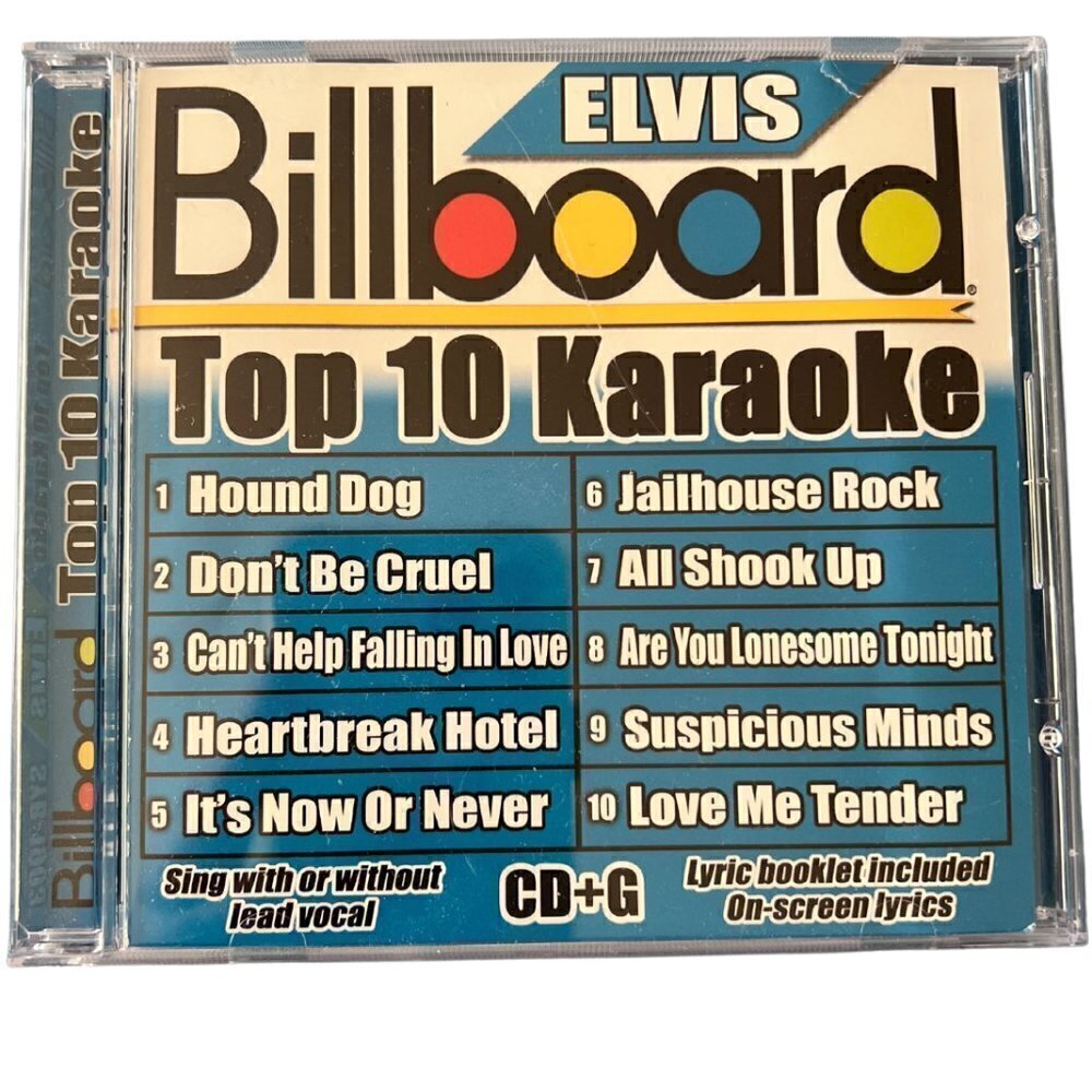 Party Tyme Elvis Billboard Top 10 Karaoke